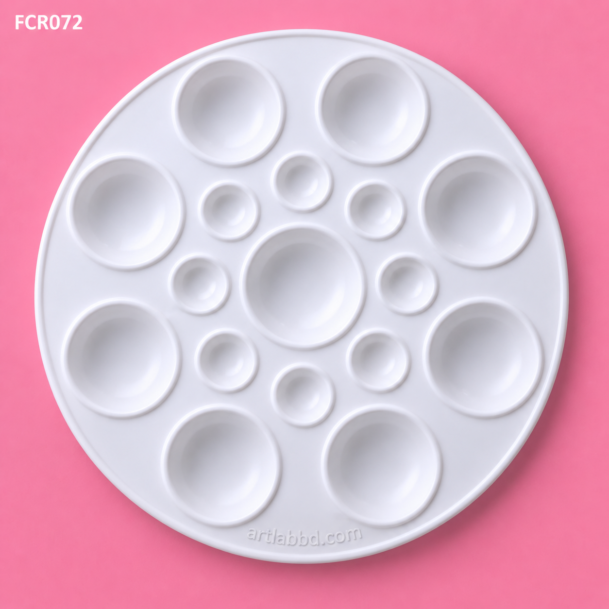 Artist Color mixing Round Palette