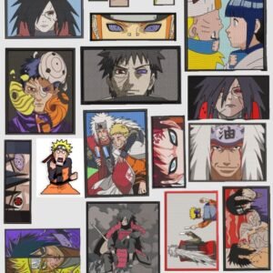 Naruto Anime Sticker Collection