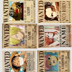 Wanted Poster Stickers