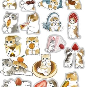 Cute Cartoon Cat Stickers